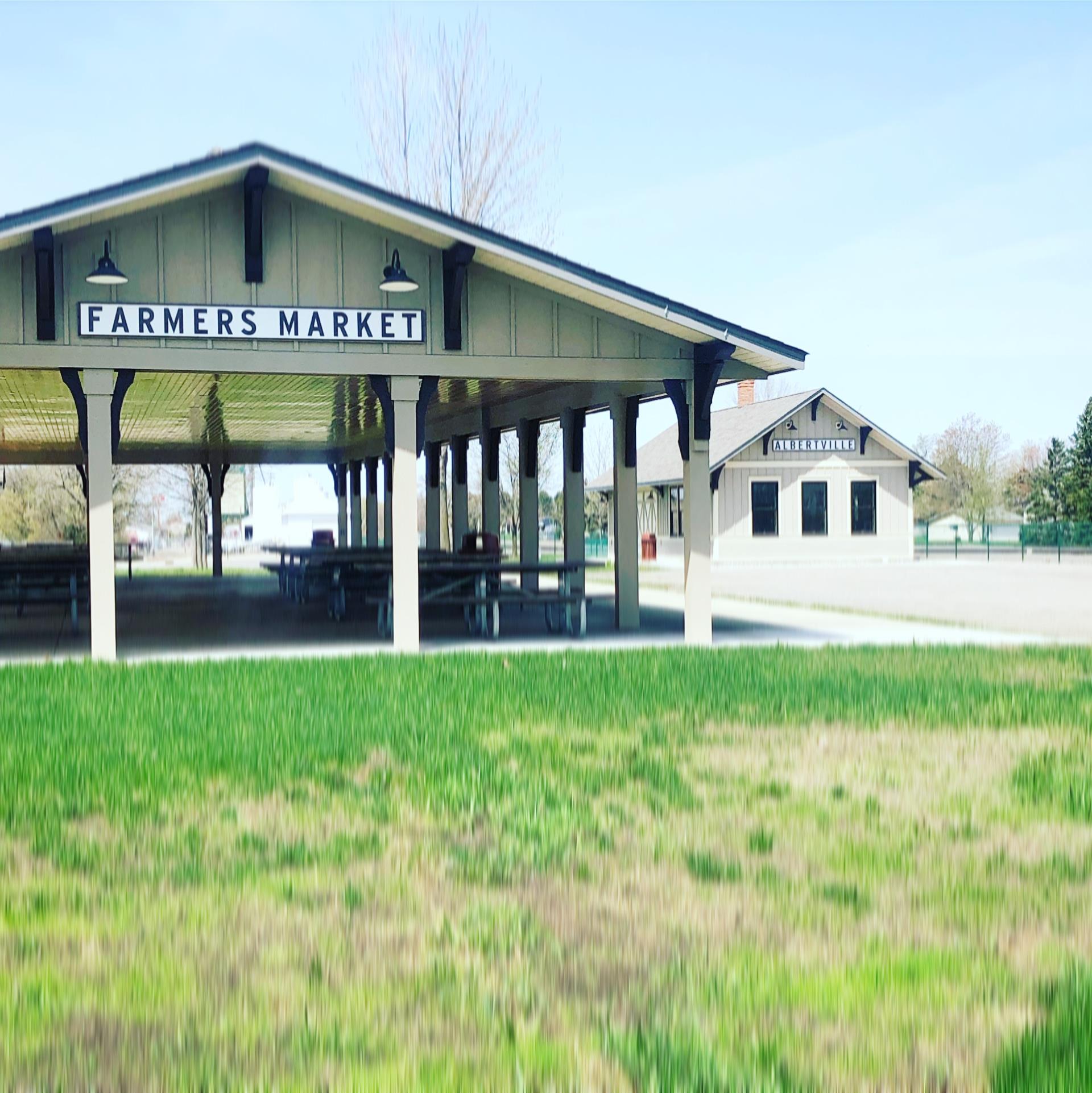 Lions Shelter and Depot in Spring