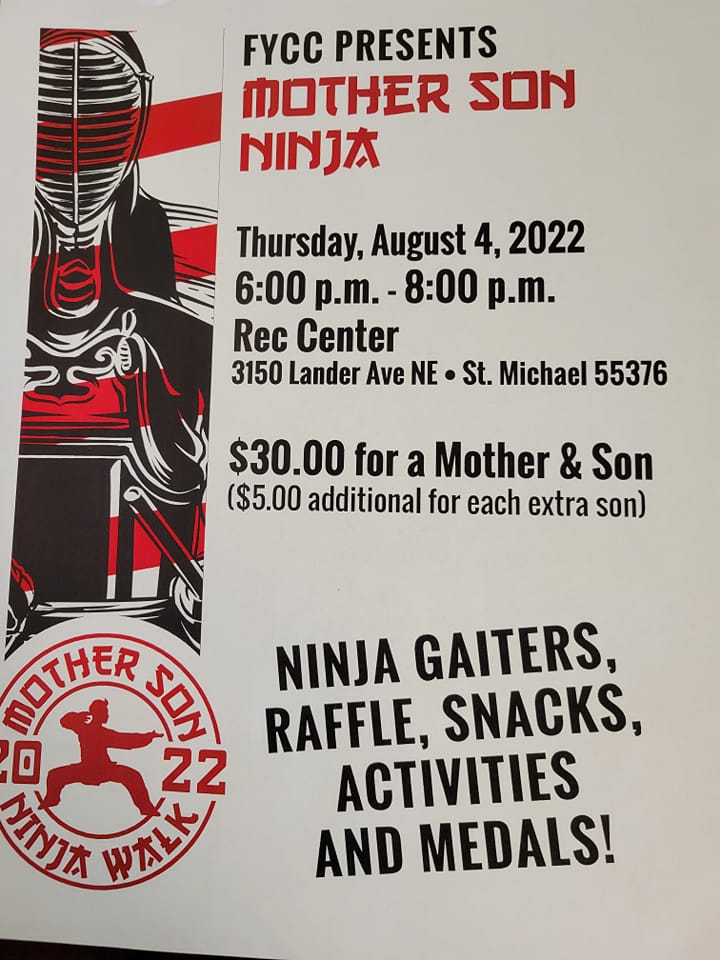 FYCC presents Mother Son Ninja Camp 2022