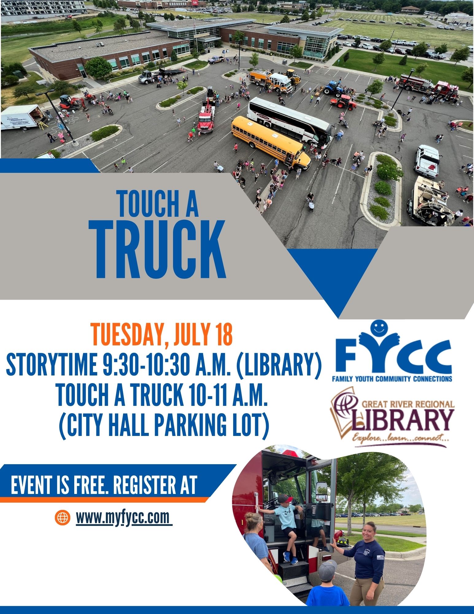 2023 FYCC Touch a Truck Event