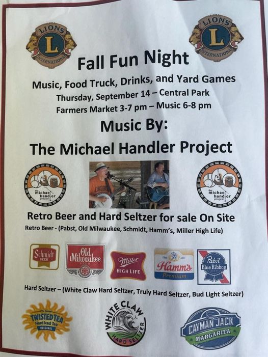 lions fun fall night 2023 - flyer