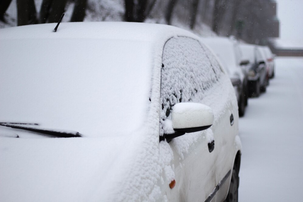 winter parking - cars