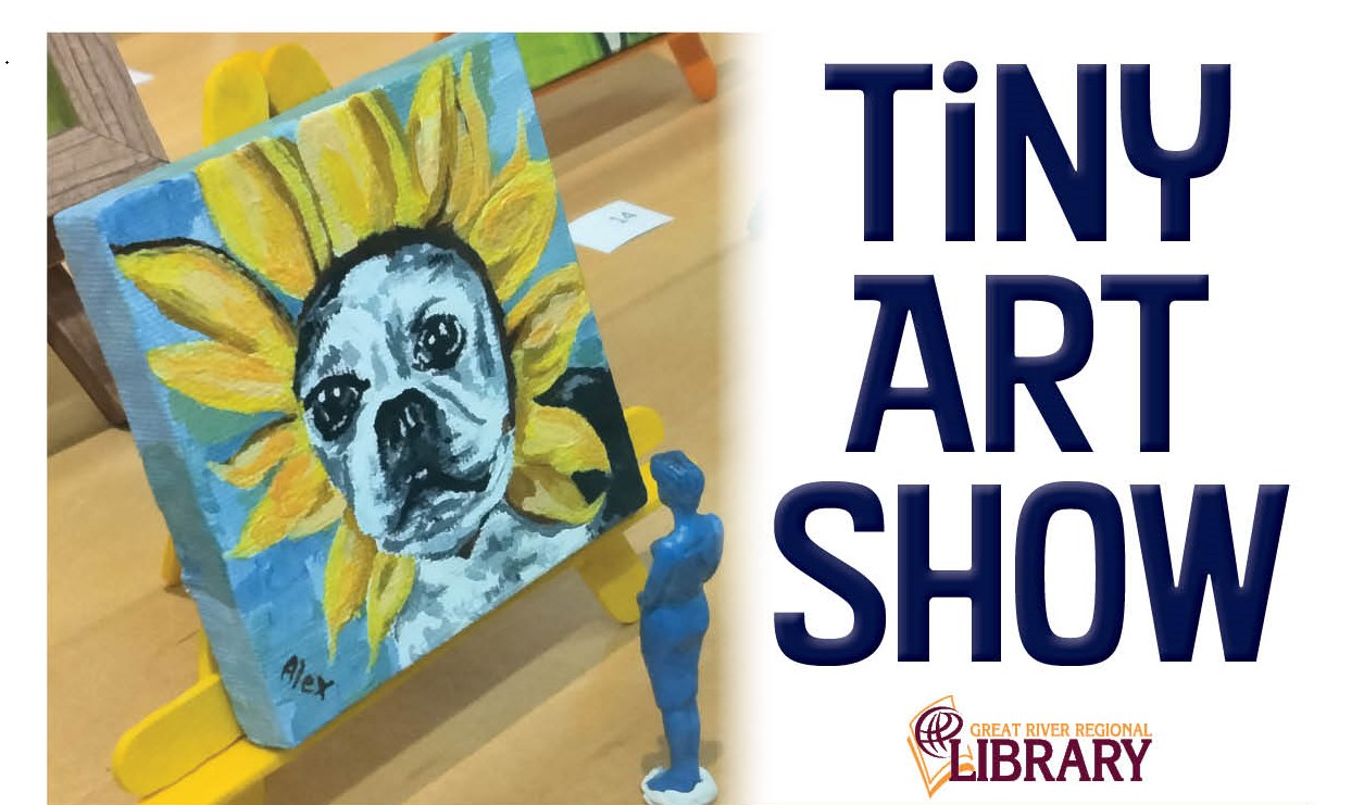 Library event - tiny art