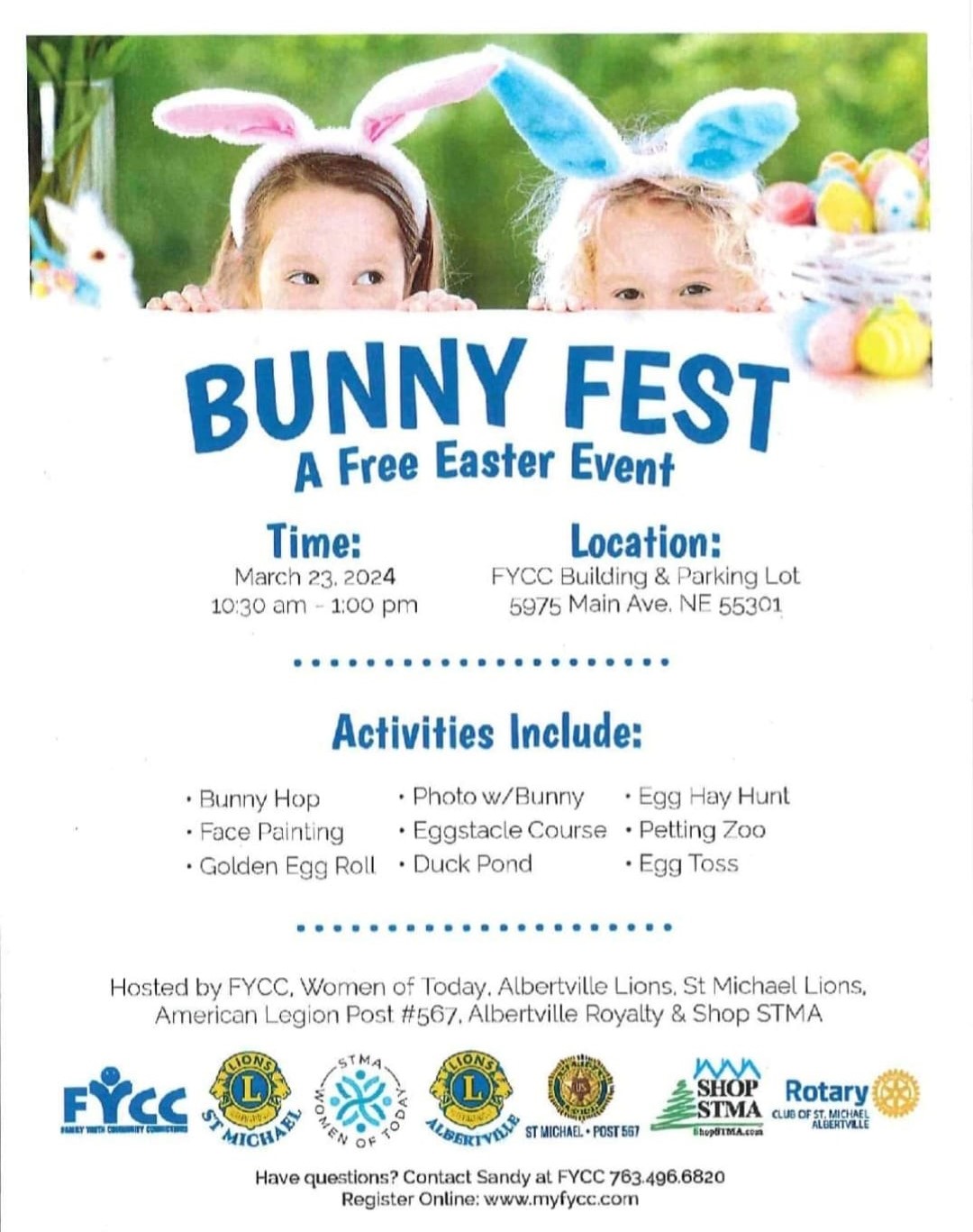 2024 Bunny Fest Flyer