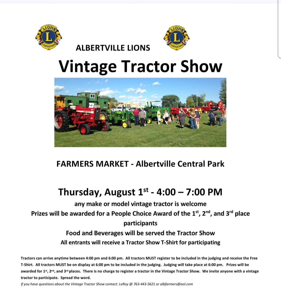 2024 Lions Tractor Show