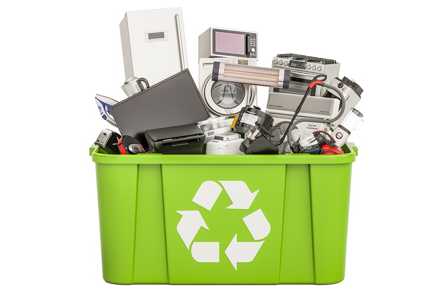 Recycling bin - electronics