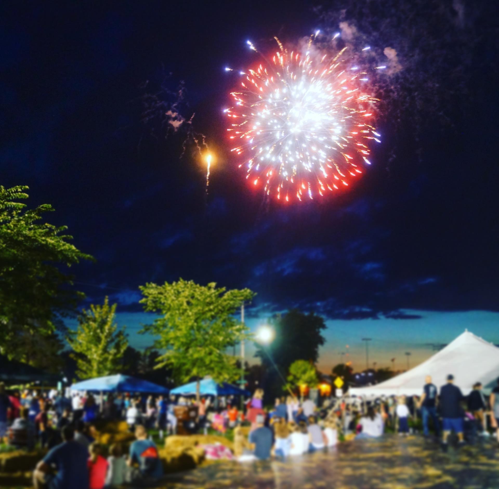 Fireworks at Centennial