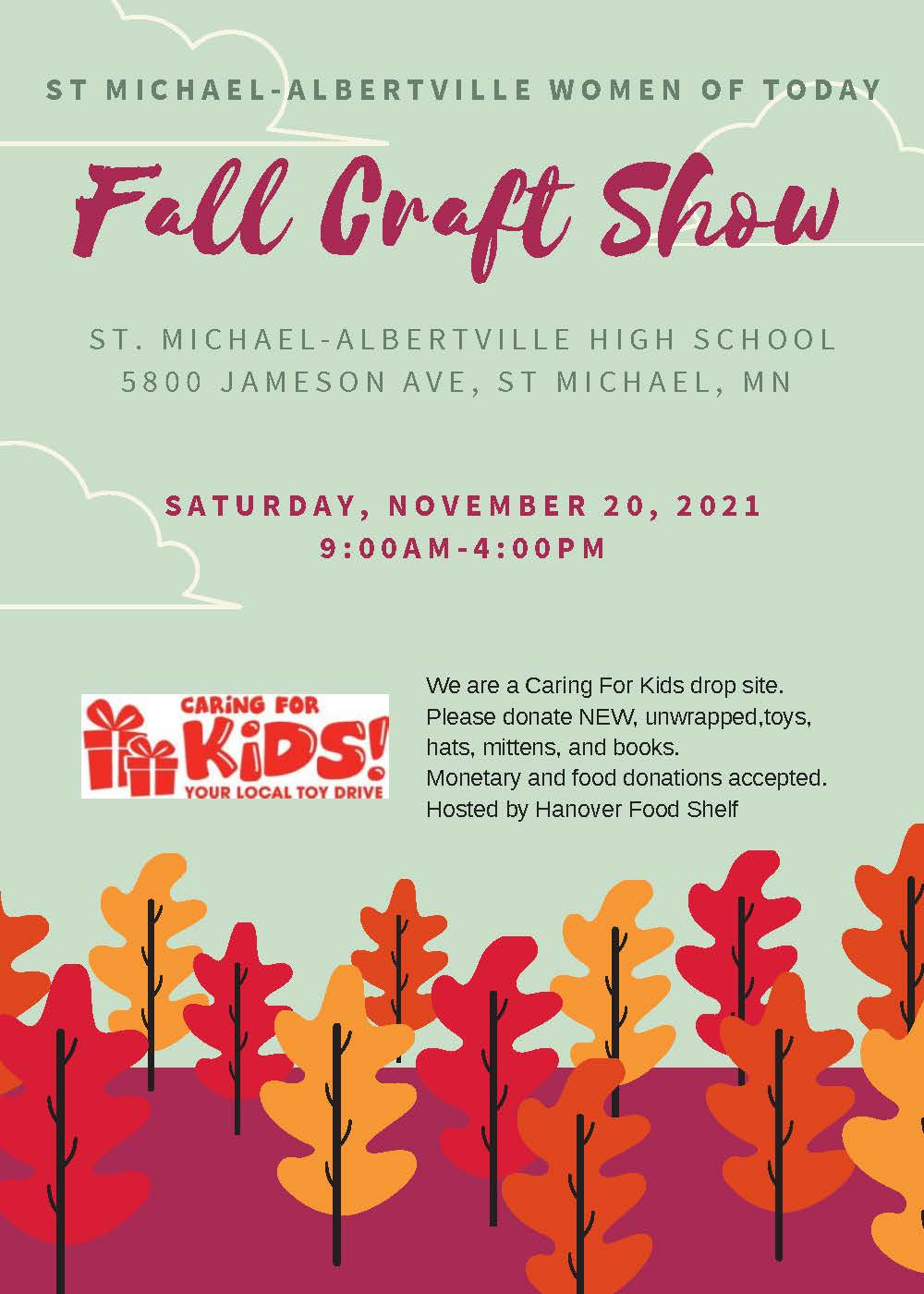 STMA FALL CRAFT SALE