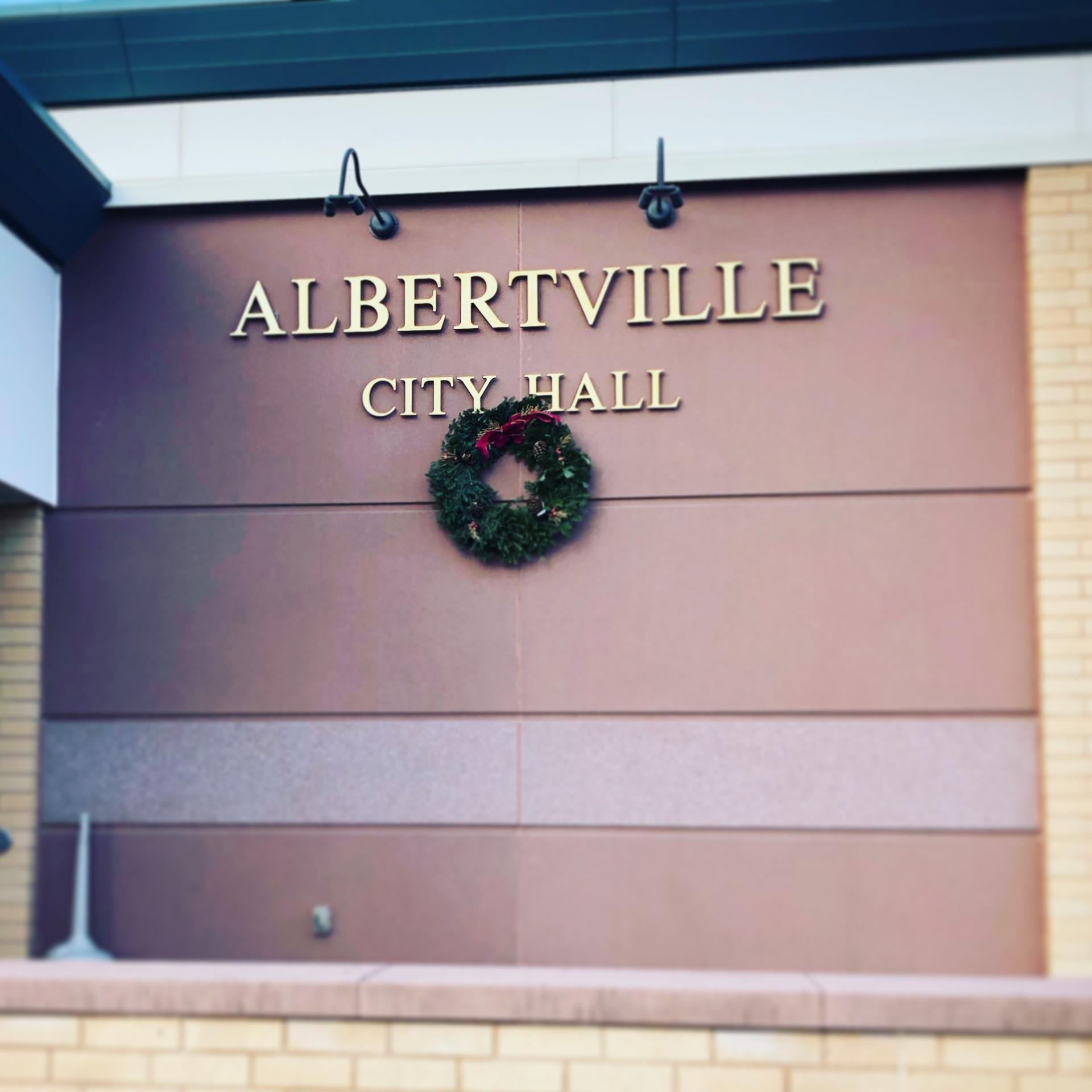 City of Albertville - wreath 2